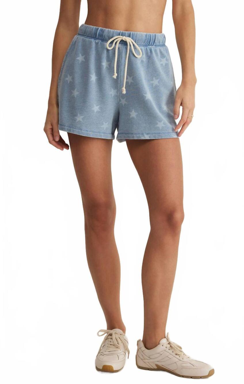 NEW Z SUPPLY written in the stars shorts in ocean air indigo